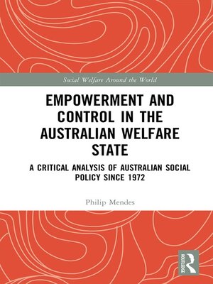 cover image of Empowerment and Control in the Australian Welfare State
